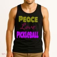 Peace Love Pickleball Tank Top thumb 3