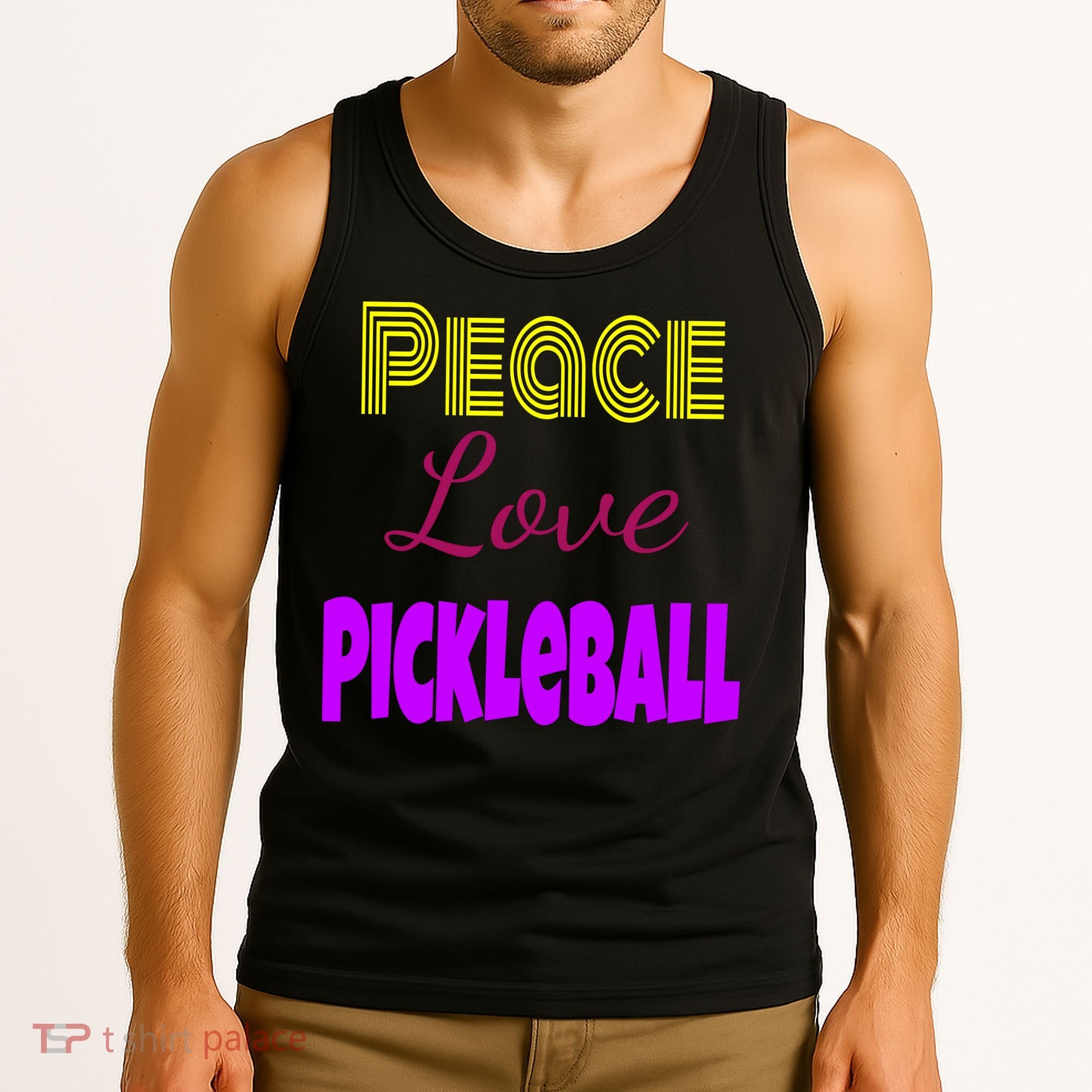 Peace Love Pickleball Tank Top