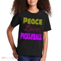 Peace Love Pickleball Kids T-Shirt thumb 2