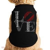 Philadelphia Love Park Statue Neighborhoods Doggie Tank thumb 0