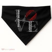 Philadelphia Love Park Statue Neighborhoods USA-Made Doggie Bandana thumb 0