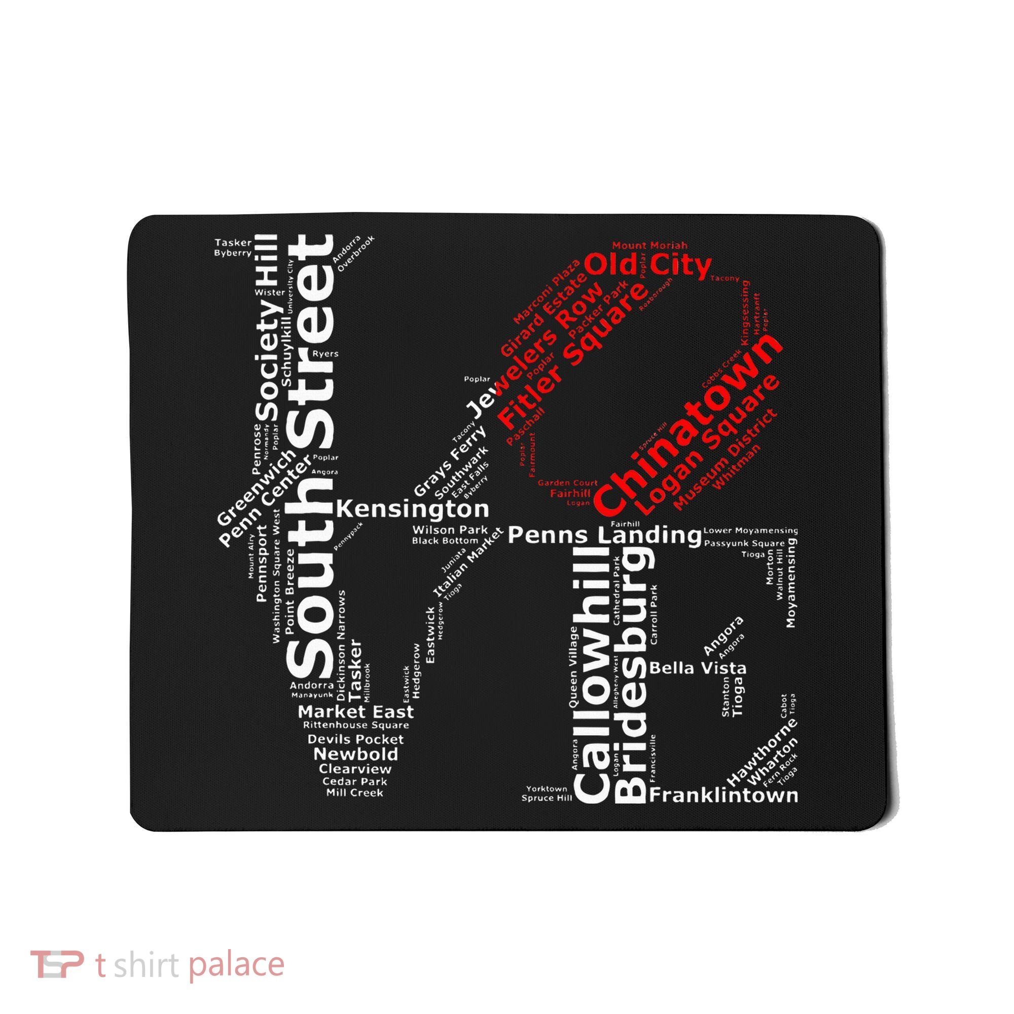 Philadelphia Love Park Statue Neighborhoods Mousepad