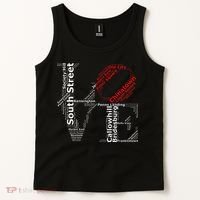 Philadelphia Love Park Statue Neighborhoods Tank Top thumb 2
