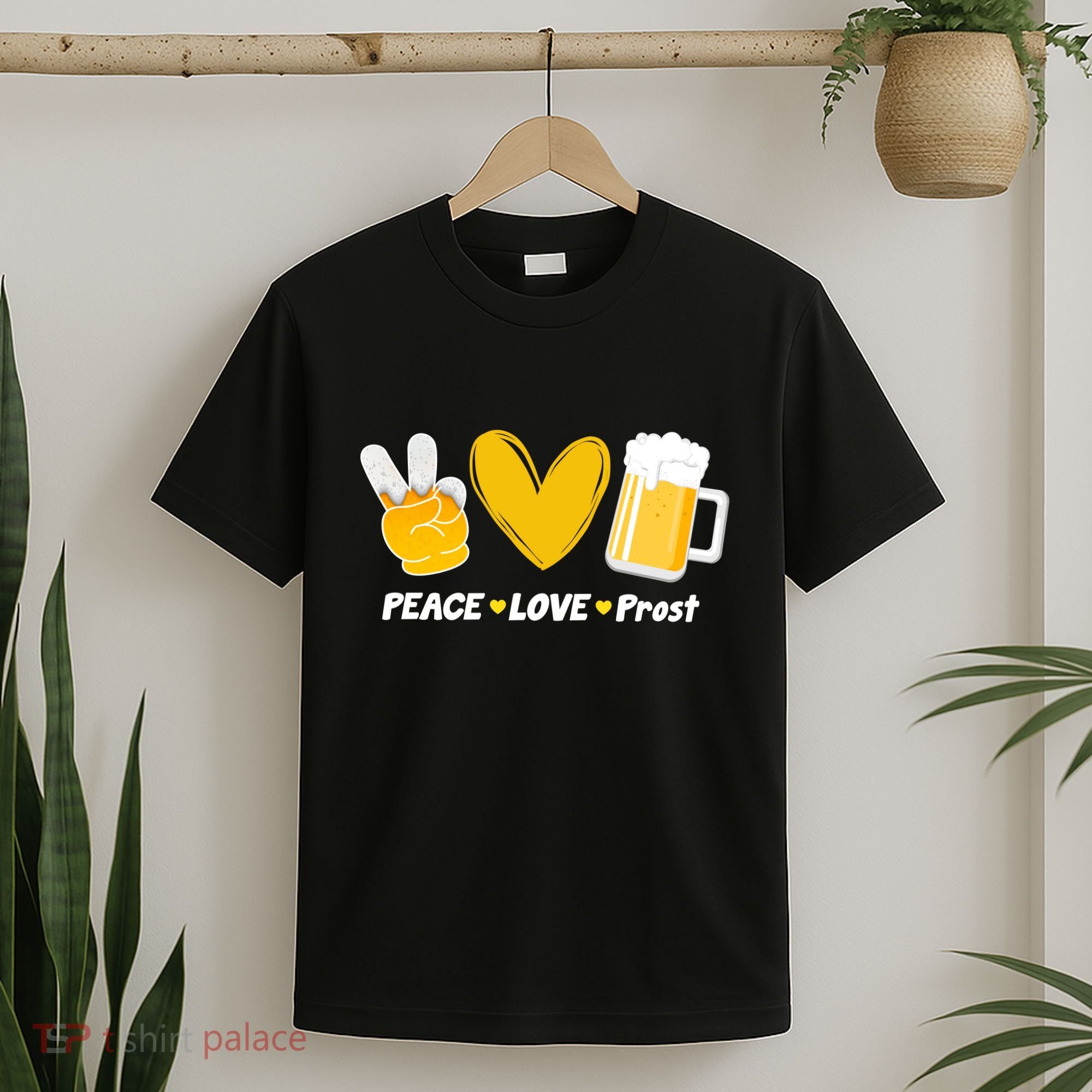 Peace Love Prost Beer Oktoberfest T-Shirt