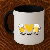 Peace Love Prost Beer Oktoberfest Coffee Mug thumb 2