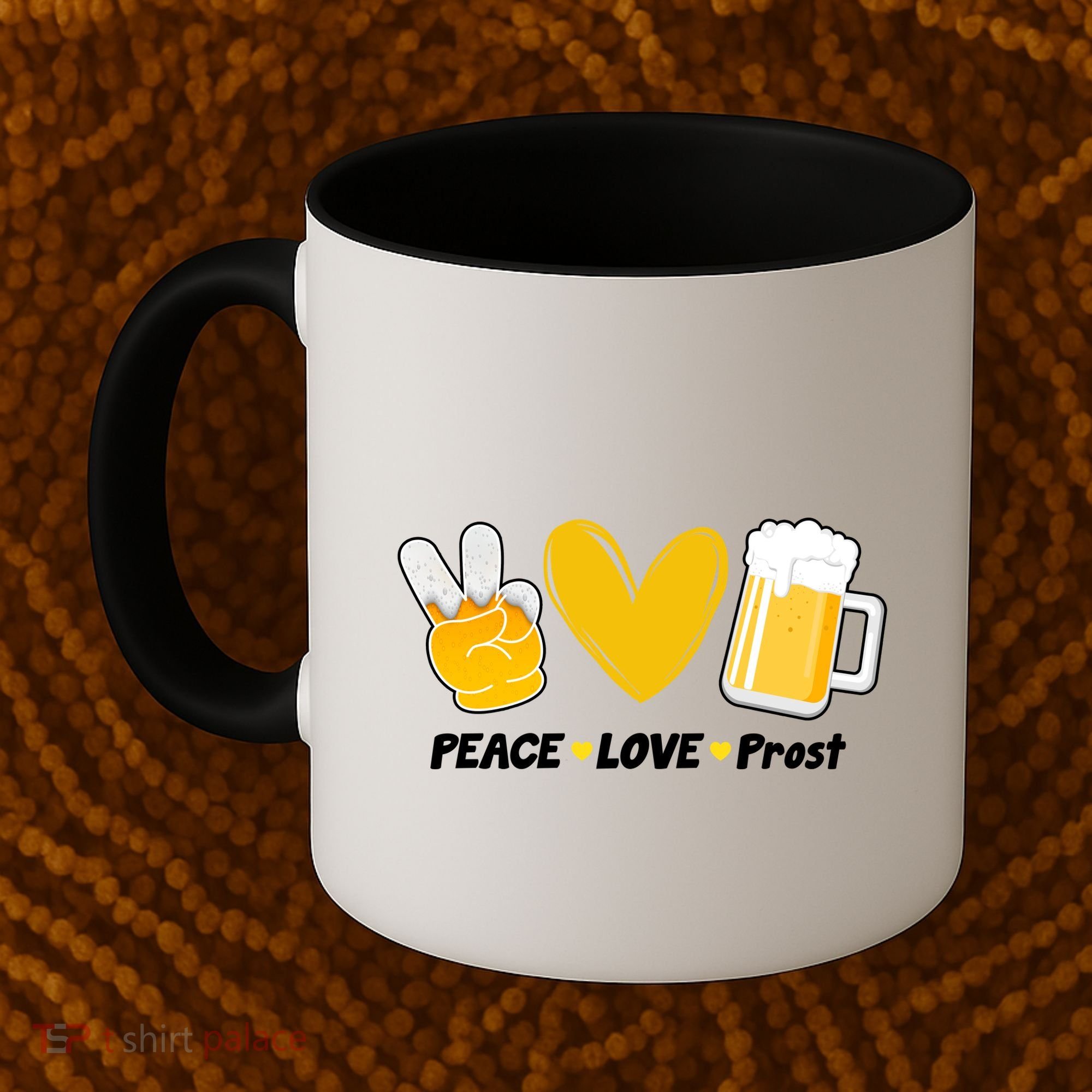 Peace Love Prost Beer Oktoberfest Coffee Mug