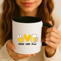 Peace Love Prost Beer Oktoberfest Coffee Mug thumb 3