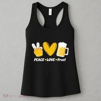 Peace Love Prost Beer Oktoberfest Women's Tank Top thumb 3