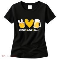 Peace Love Prost Beer Oktoberfest Women's T-Shirt thumb 0