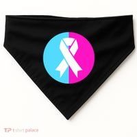 Pro Life Pregnancy Infant Loss Awareness Protect Life Anti Abortion USA-Made Doggie Bandana thumb 0