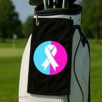 Pro Life Pregnancy Infant Loss Awareness Protect Life Anti Abortion Golf Towel thumb 2