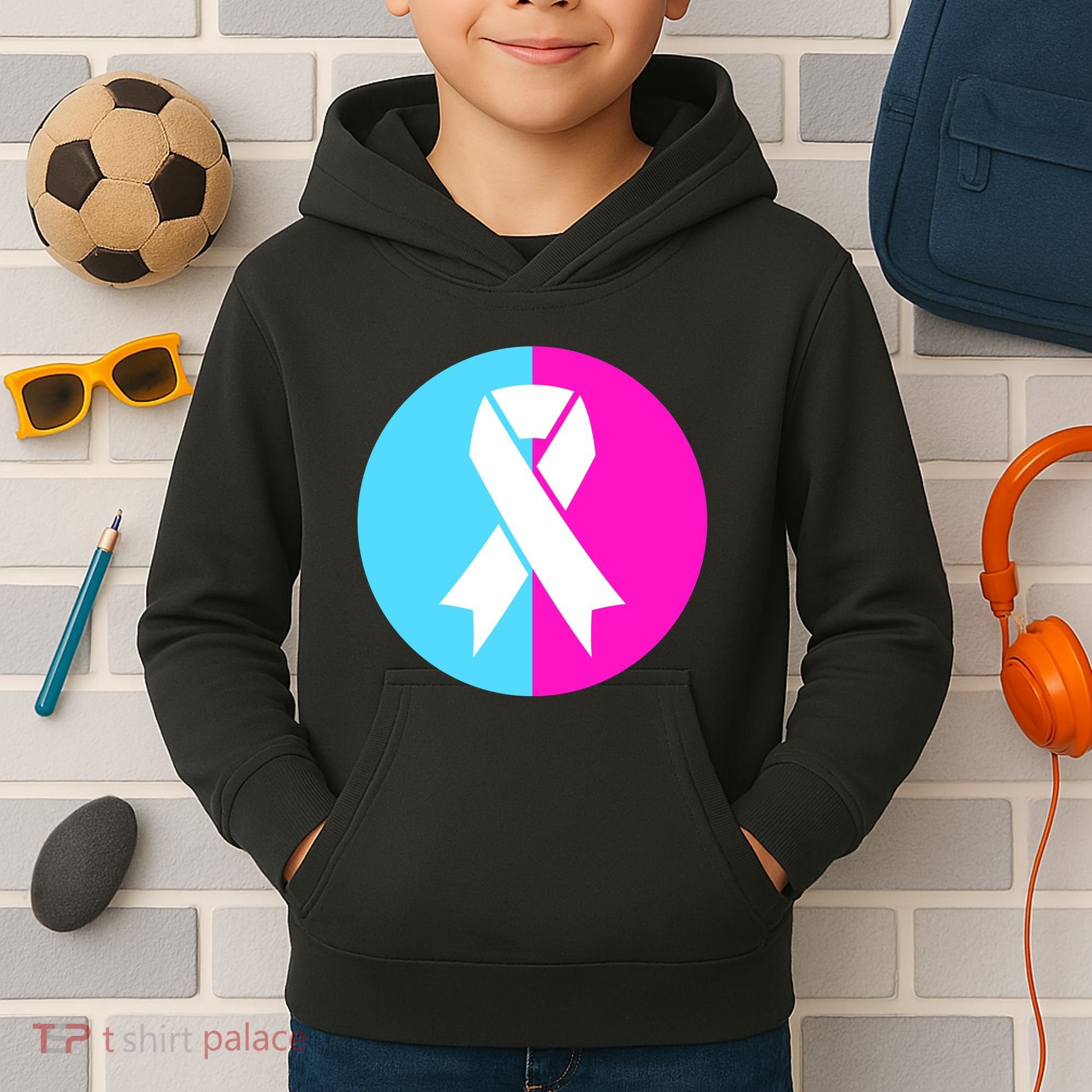 Pro Life Pregnancy Infant Loss Awareness Protect Life Anti Abortion Kids Hoodie