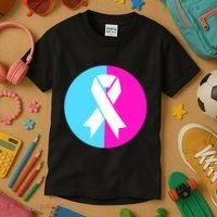 Pro Life Pregnancy Infant Loss Awareness Protect Life Anti Abortion Kids T-Shirt thumb 3