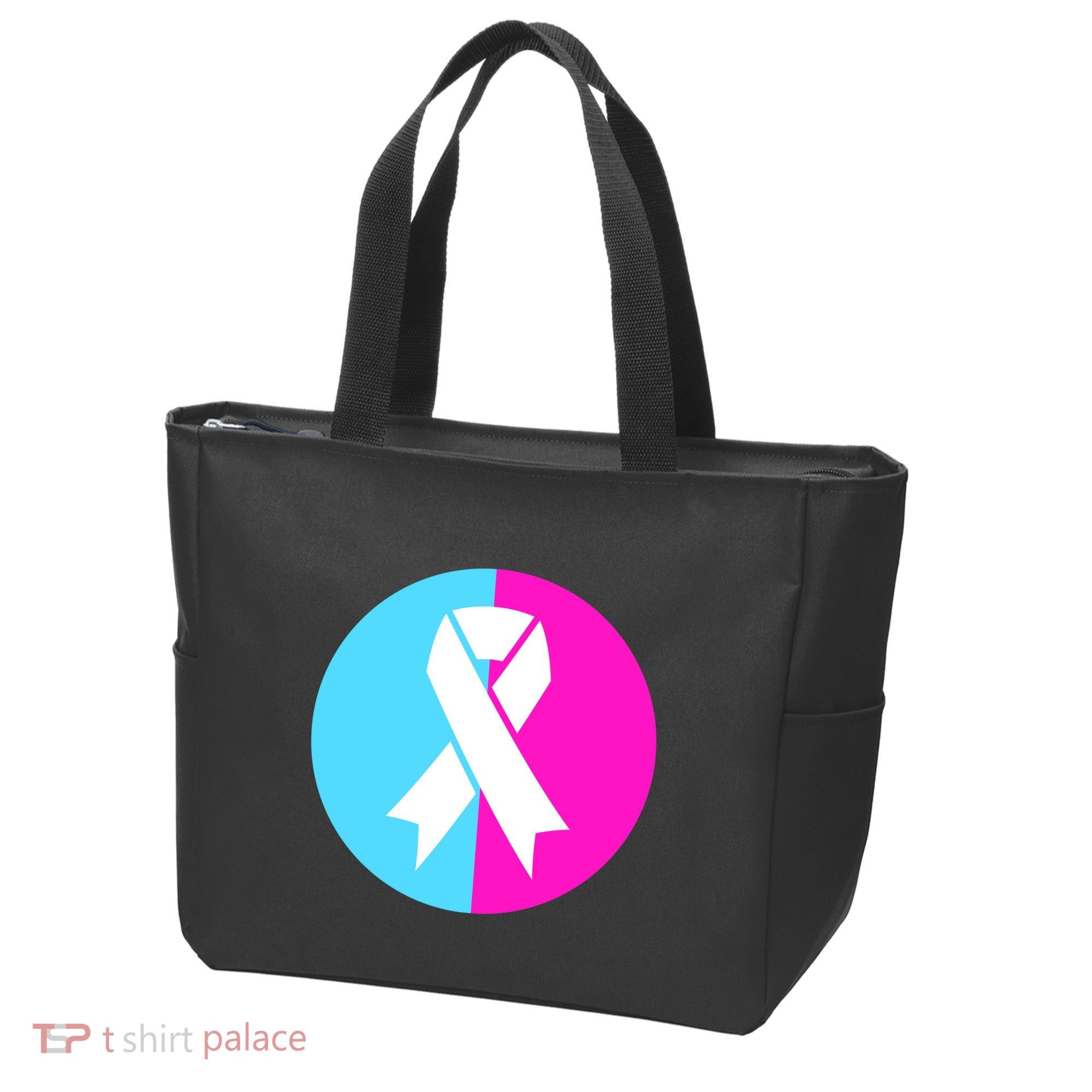 Pro Life Pregnancy Infant Loss Awareness Protect Life Anti Abortion Tote Bag