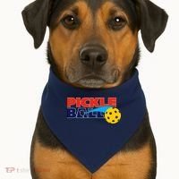 Pickleball League USA-Made Doggie Bandana thumb 1