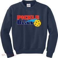 Pickleball League Kids Sweatshirt thumb 0