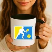 Pickleball Logo Coffee Mug thumb 3