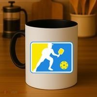 Pickleball Logo Coffee Mug thumb 4