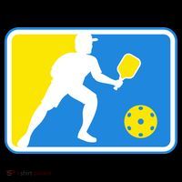 Pickleball Logo Ornament thumb 1