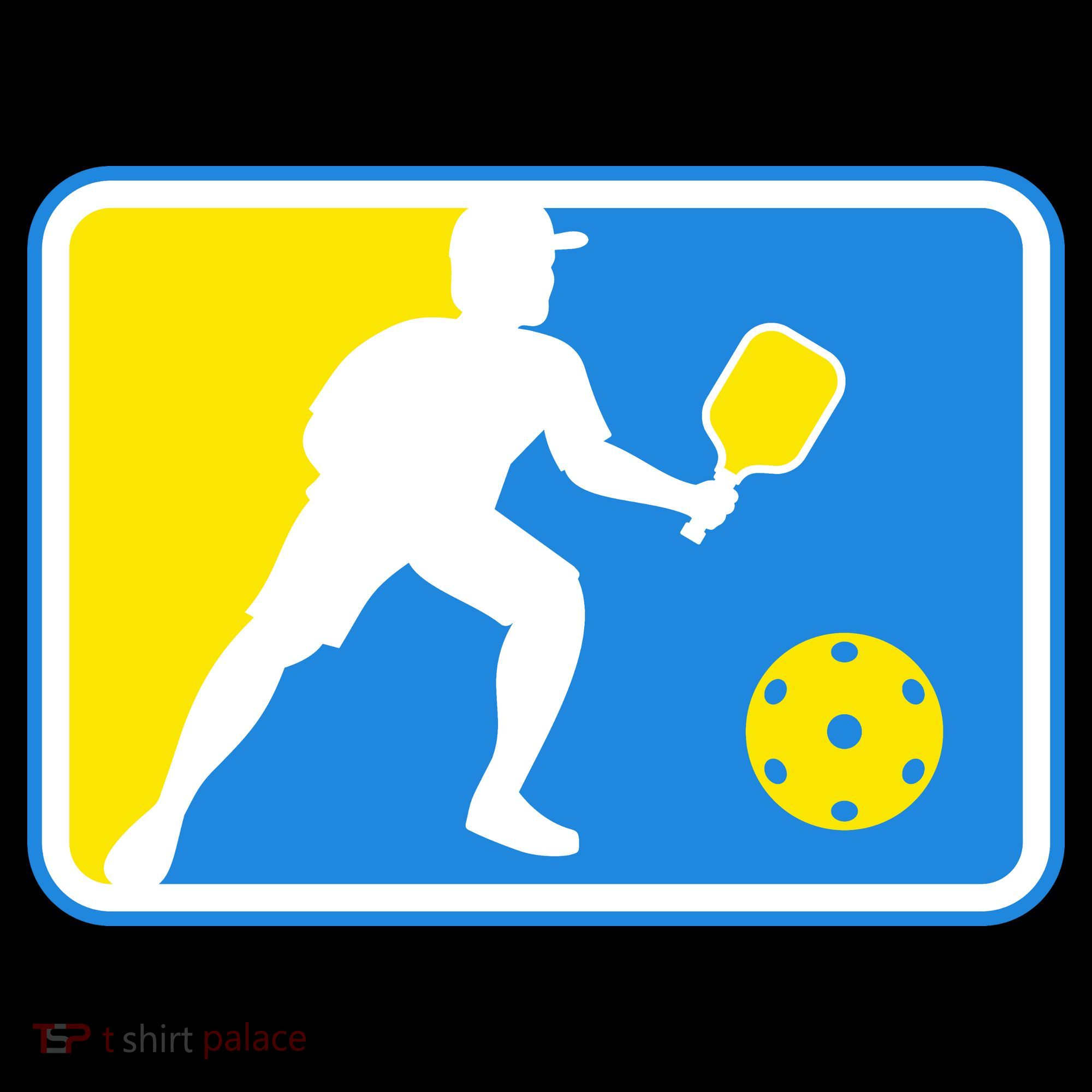 Pickleball Logo Ornament