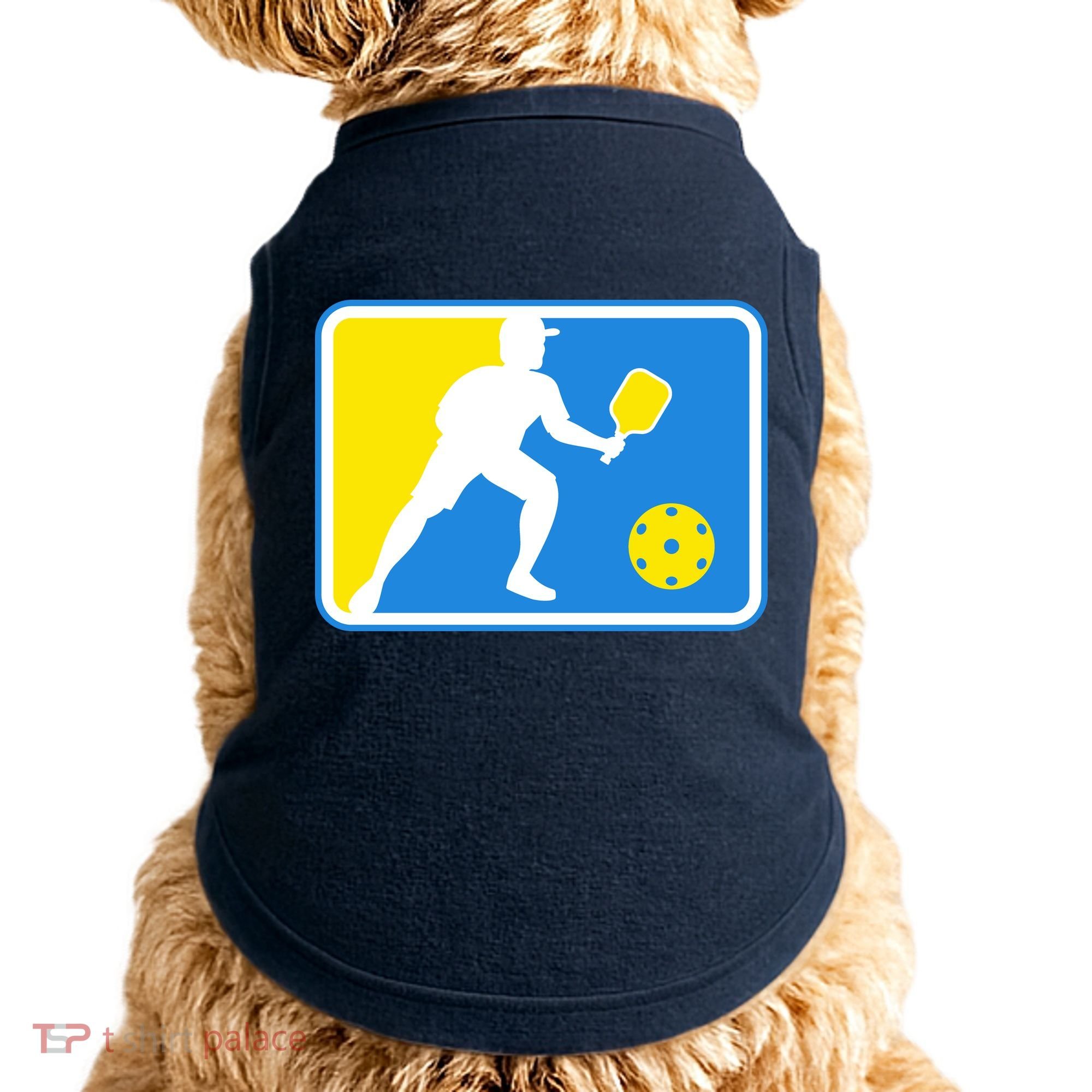 Pickleball Logo Doggie Tank