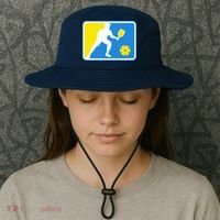 Pickleball Logo Bucket Hat thumb 3