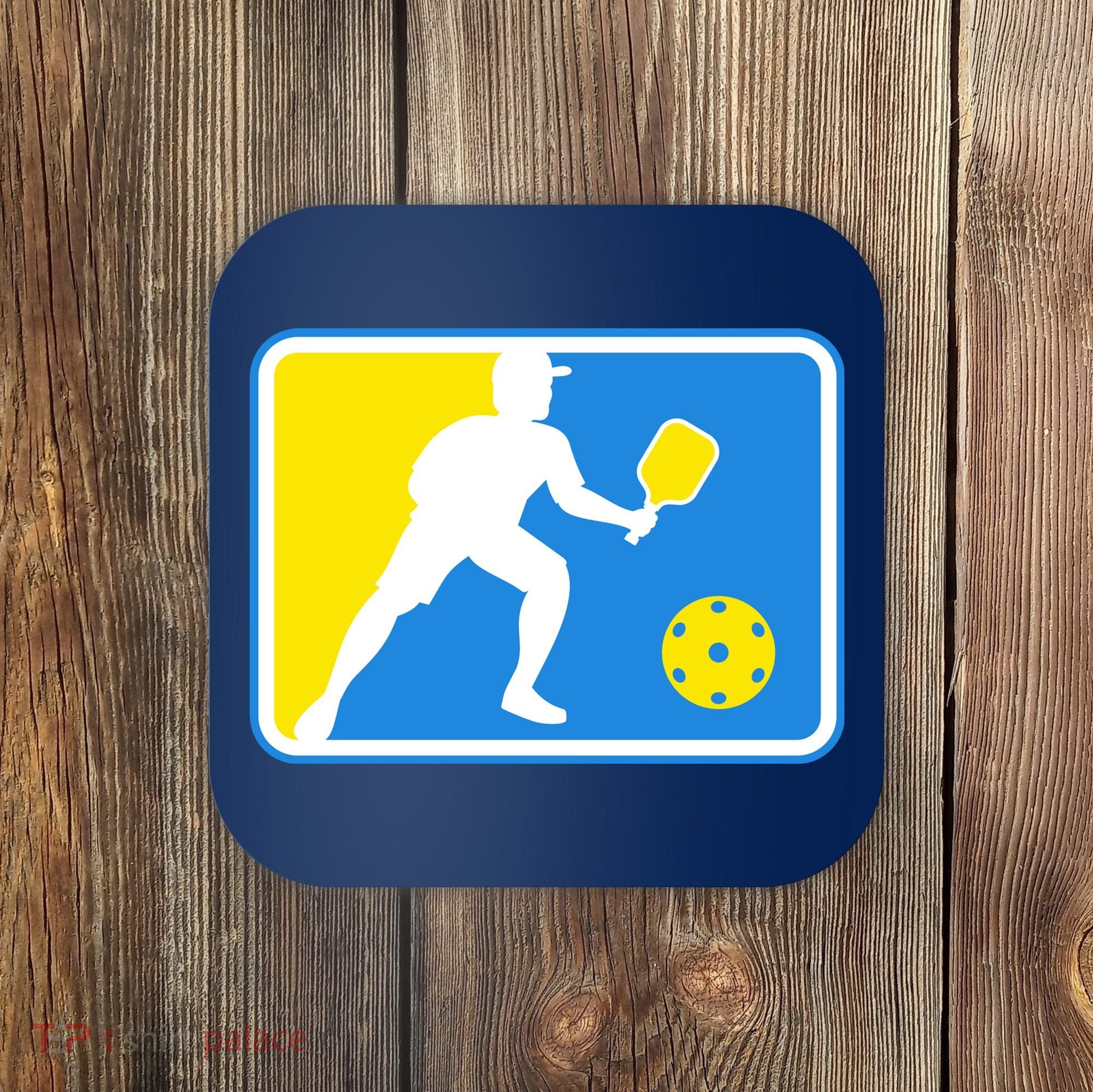 Pickleball Logo Coaster
