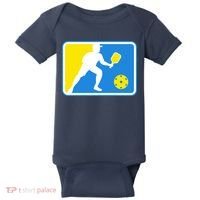 Pickleball Logo Baby Bodysuit thumb 0