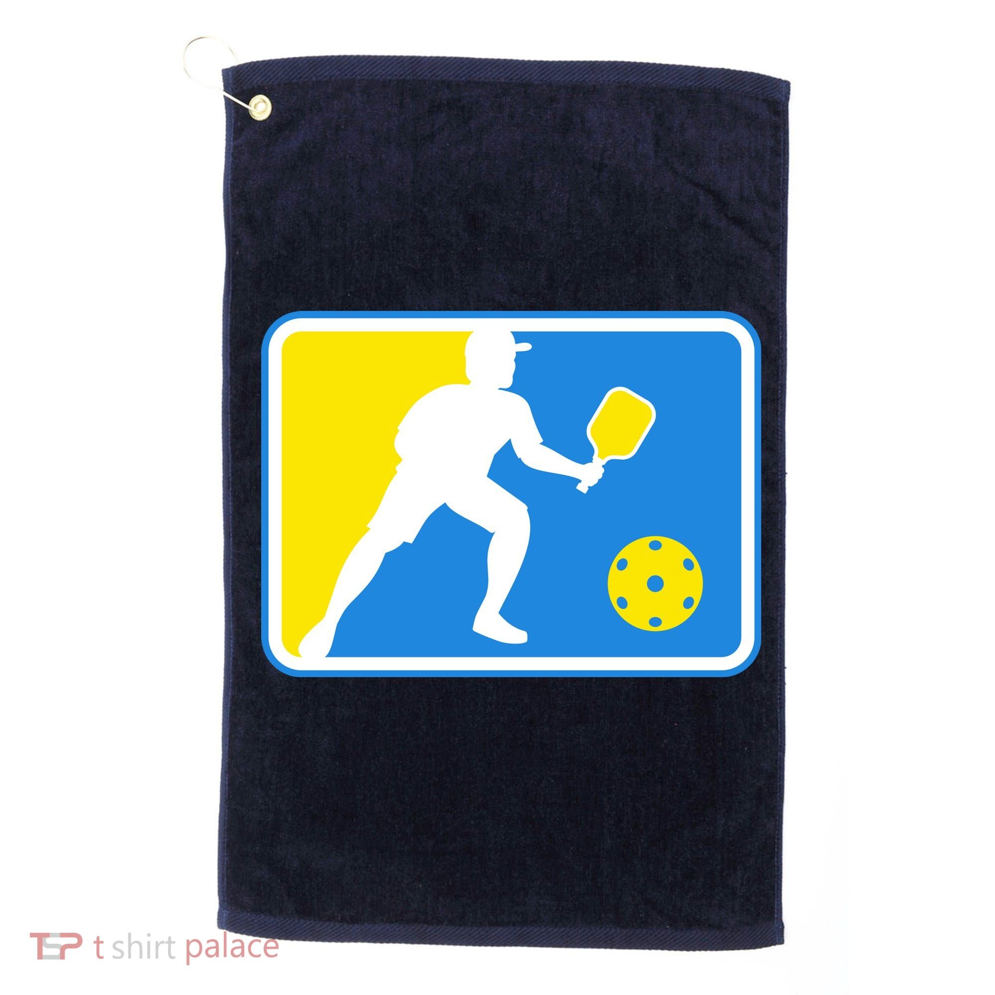 Pickleball Logo Golf Towel