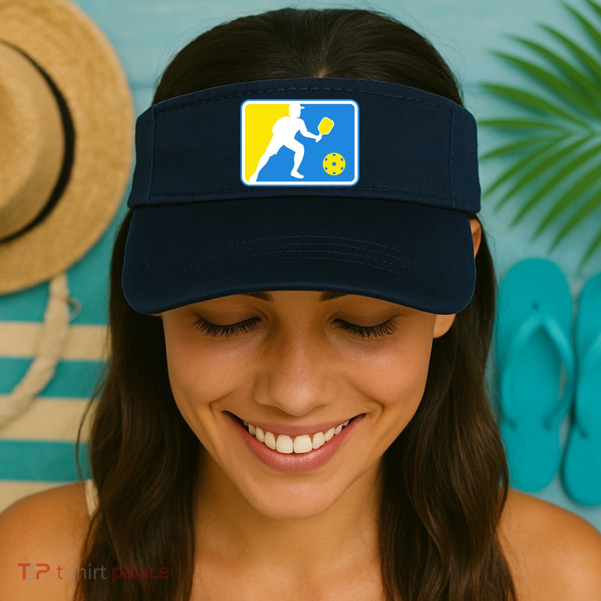Pickleball Logo Visor