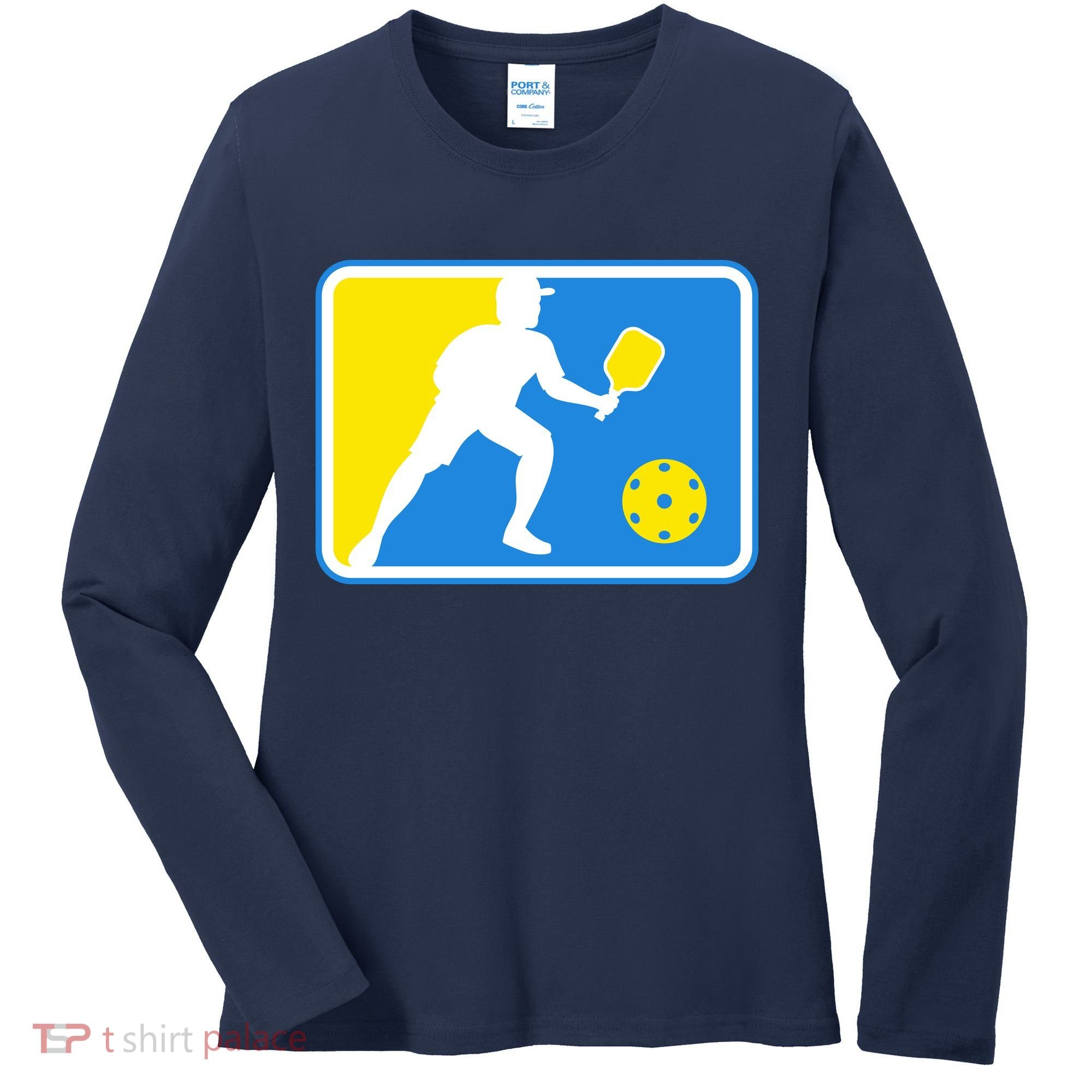 Pickleball Logo Women's Long Sleeve Shirt