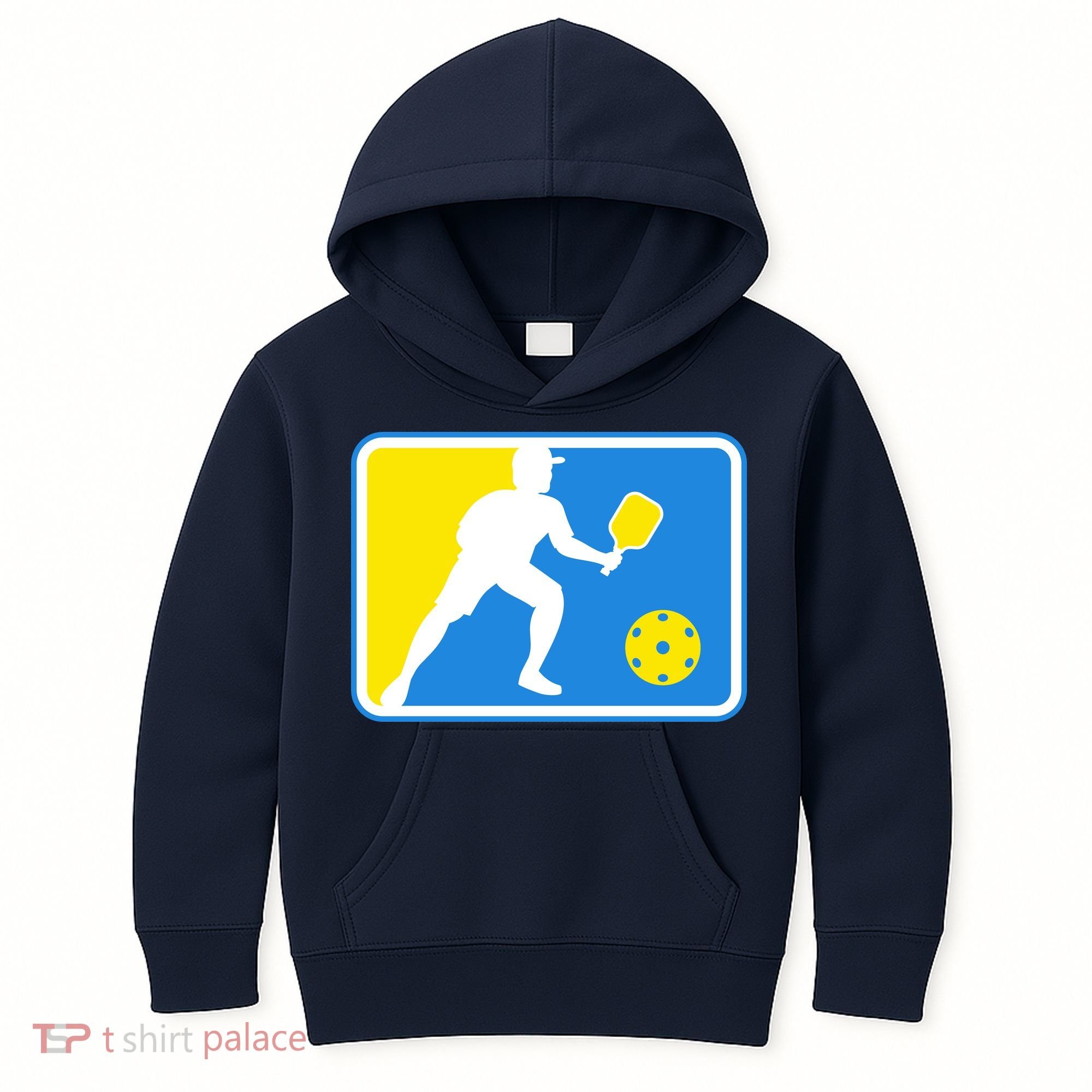 Pickleball Logo Kids Hoodie