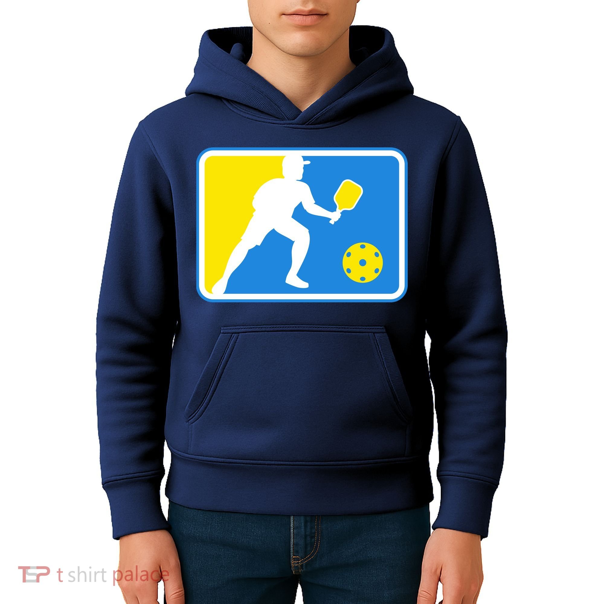 Pickleball Logo Kids Hoodie