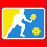 Pickleball Logo Santa Hat thumb 1