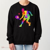 Pickleball Ladies Peace Love Pickleball Tie Dye Women's Sweatshirt thumb 0