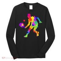 Pickleball Ladies Peace Love Pickleball Tie Dye Long Sleeve Shirt thumb 0