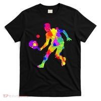 Pickleball Ladies Peace Love Pickleball Tie Dye T-Shirt thumb 0
