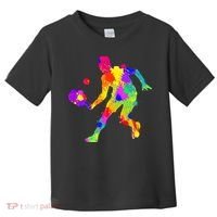 Pickleball Ladies Peace Love Pickleball Tie Dye Toddler T-Shirt thumb 0
