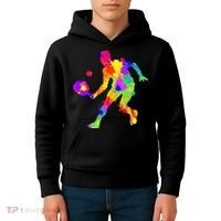 Pickleball Ladies Peace Love Pickleball Tie Dye Kids Hoodie thumb 4