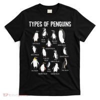 Penguin Lover Penguins Of The World Types Of Penguins T-Shirt thumb 0