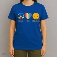 Peace Love Pickleball T-Shirt thumb 4