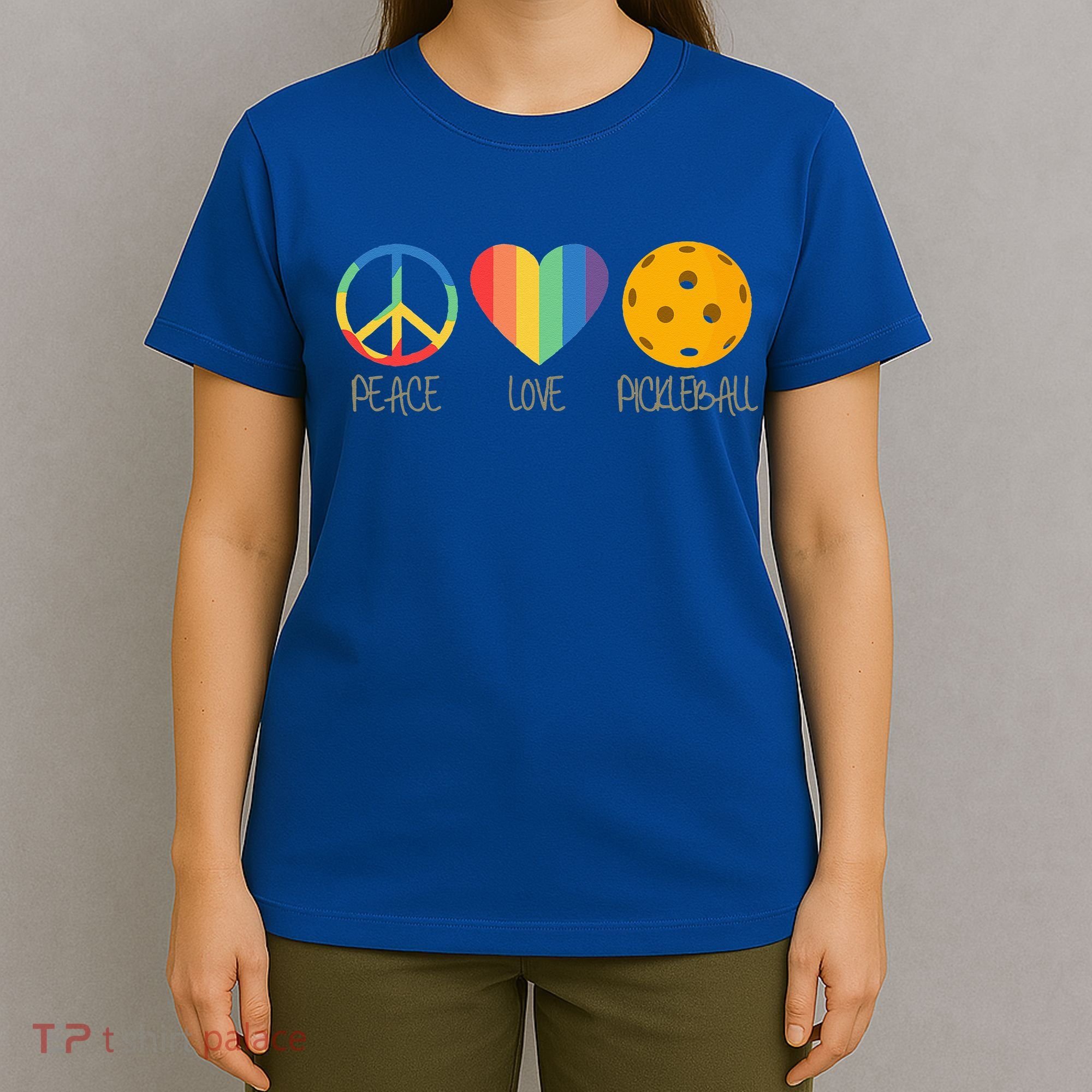 Peace Love Pickleball T-Shirt