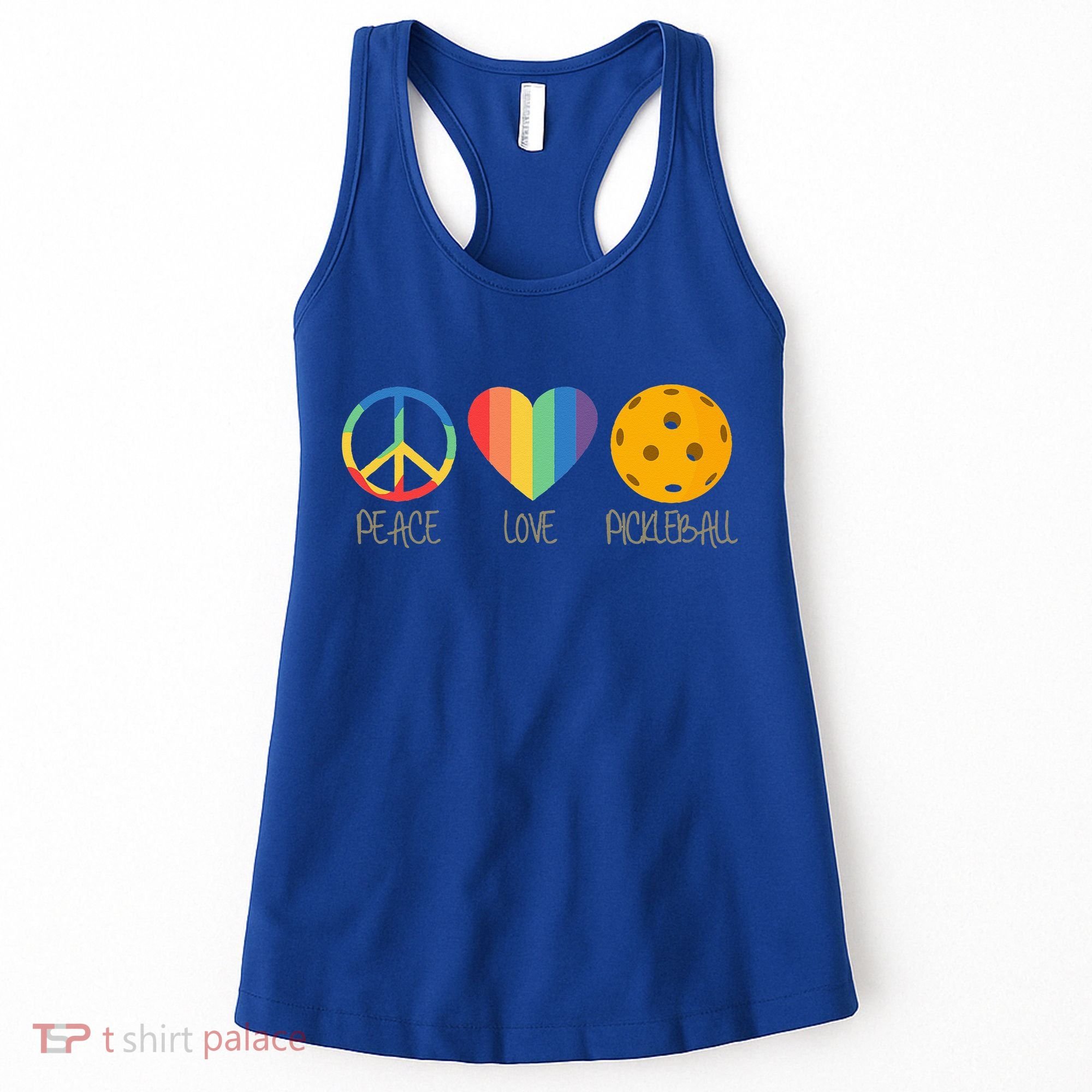Peace Love Pickleball Women's Tank Top