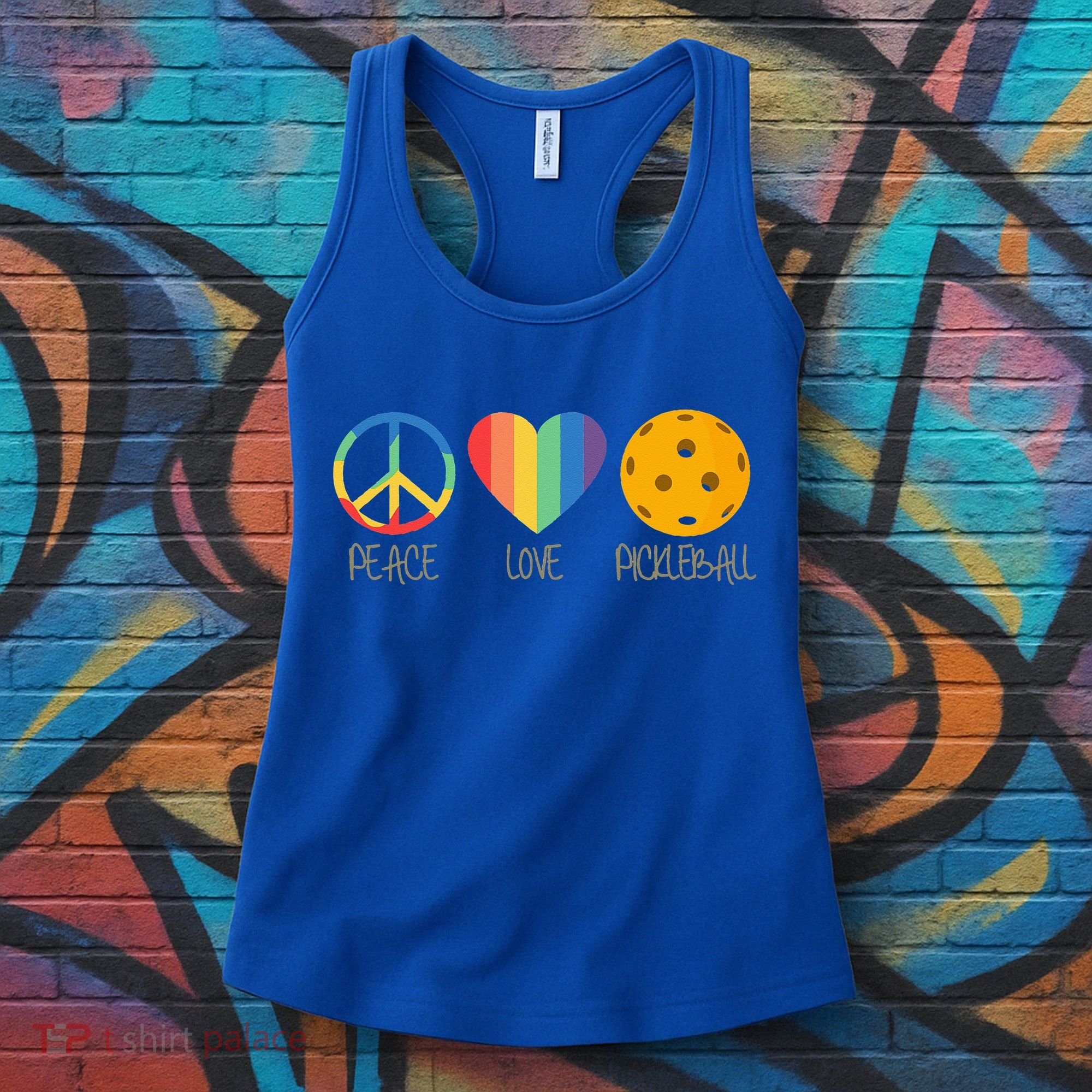 Peace Love Pickleball Women's Tank Top