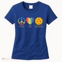 Peace Love Pickleball Women's T-Shirt thumb 0
