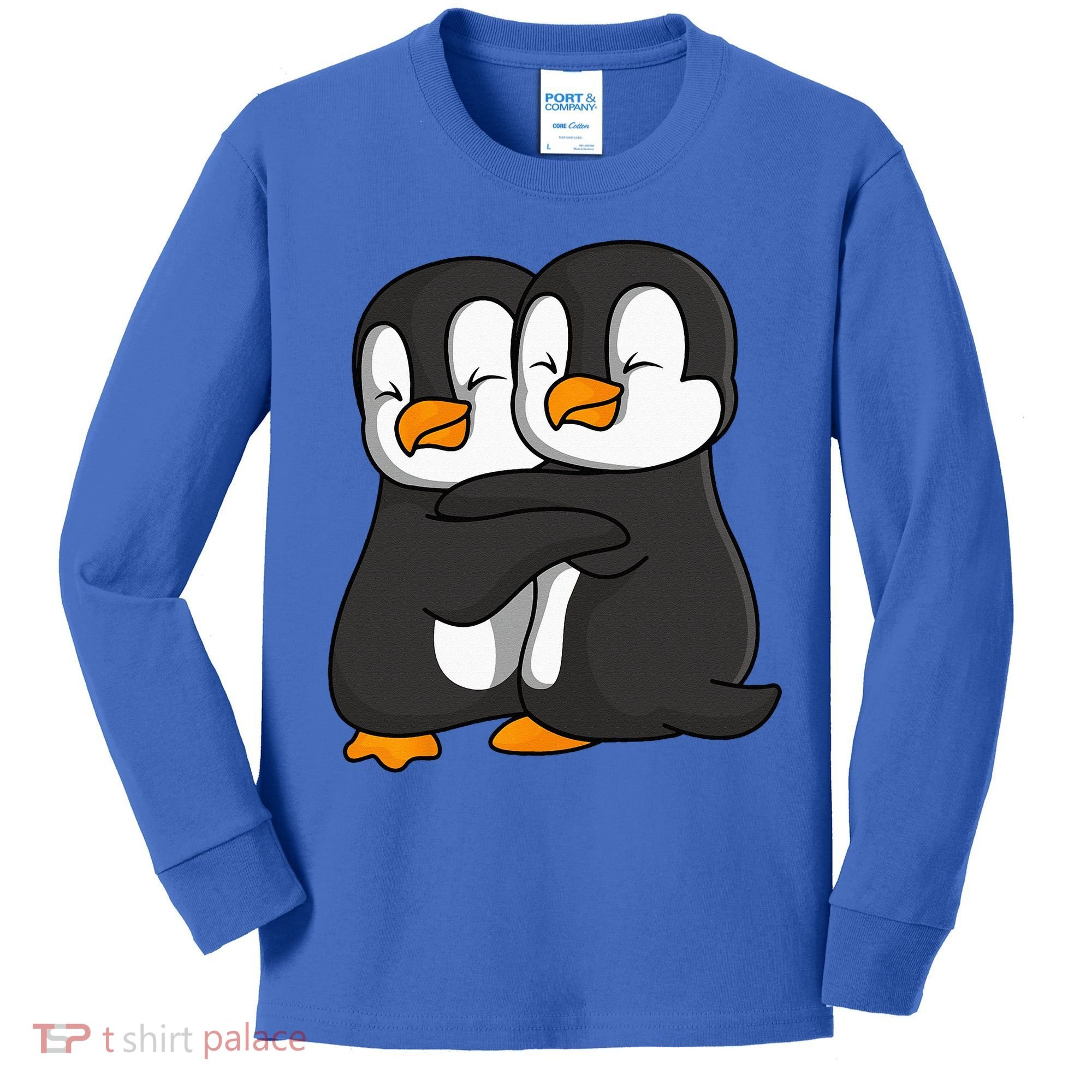 Penguin Lover Kids Long Sleeve Shirt