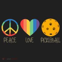 Peace Love Pickleball Women's Sweatshirt thumb 2