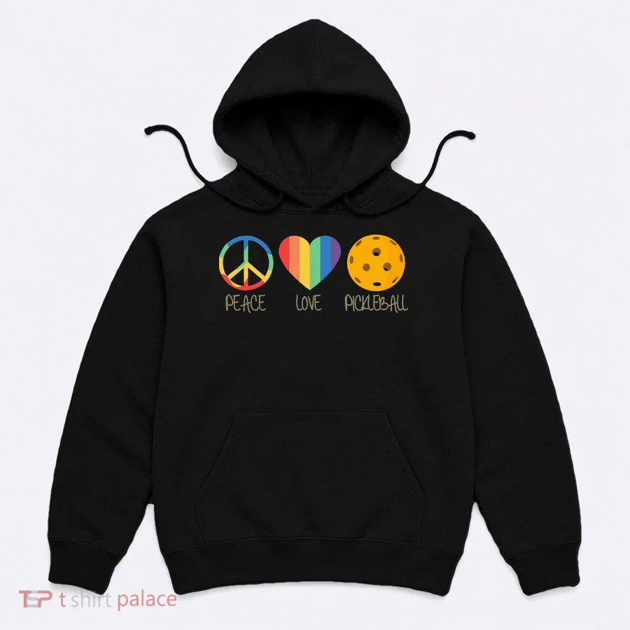 Peace Love Pickleball Hoodie