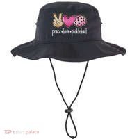 Peace Love Pickleball Cute Pickleball Lover Women Bucket Hat thumb 0