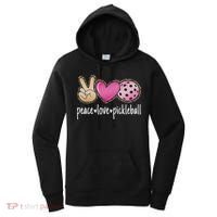 Peace Love Pickleball Cute Pickleball Lover Women Women's Hoodie thumb 0
